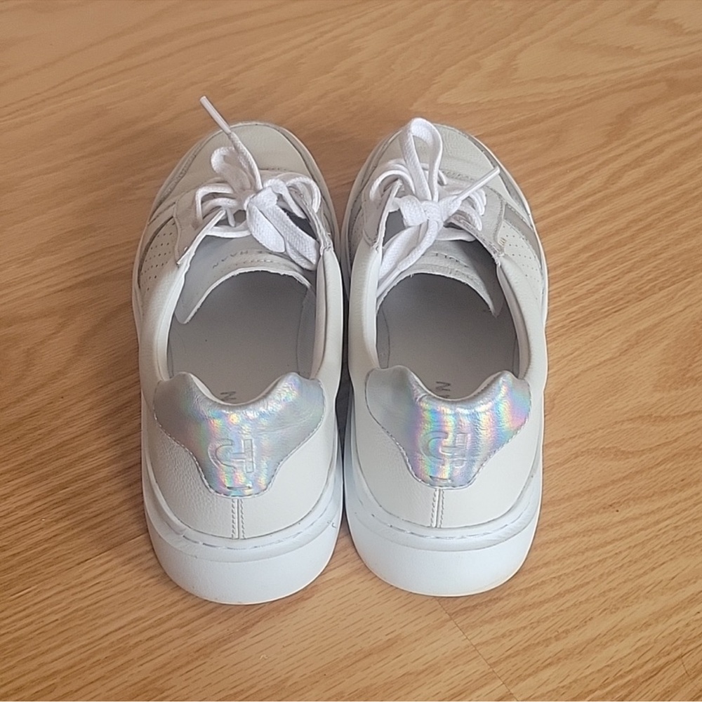 Cole Haan Grand white leather sneakers size 9 - Picture 3 of 4
